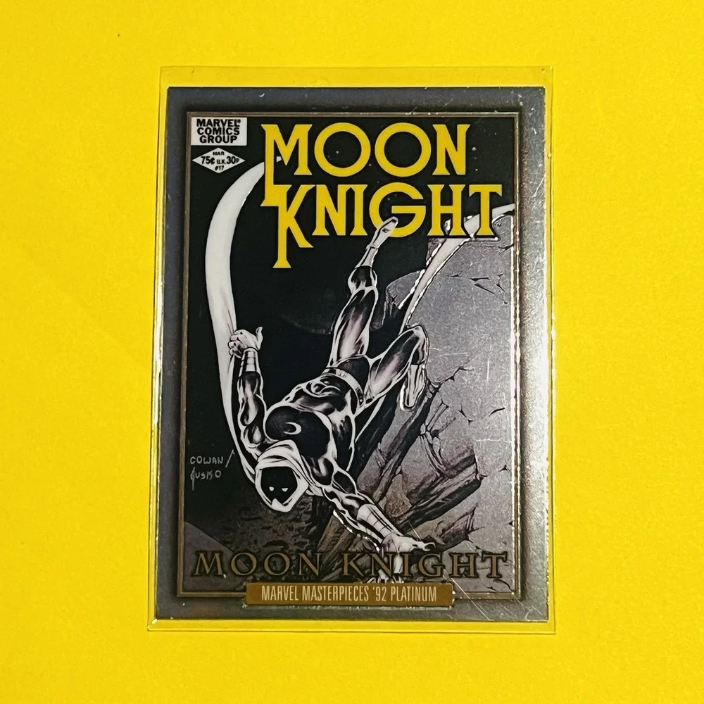 2024‎ UD Marvel Masterpieces '92 Platinum Moon Knight Fantastic Covers FC-5